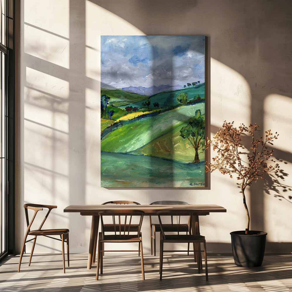 Die Landschaft | Leinwand