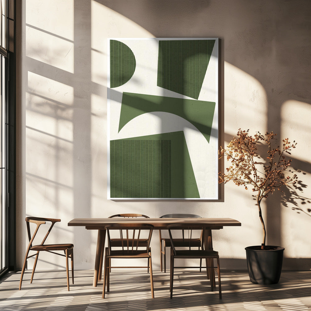 Geometrische Harmonie | Leinwand