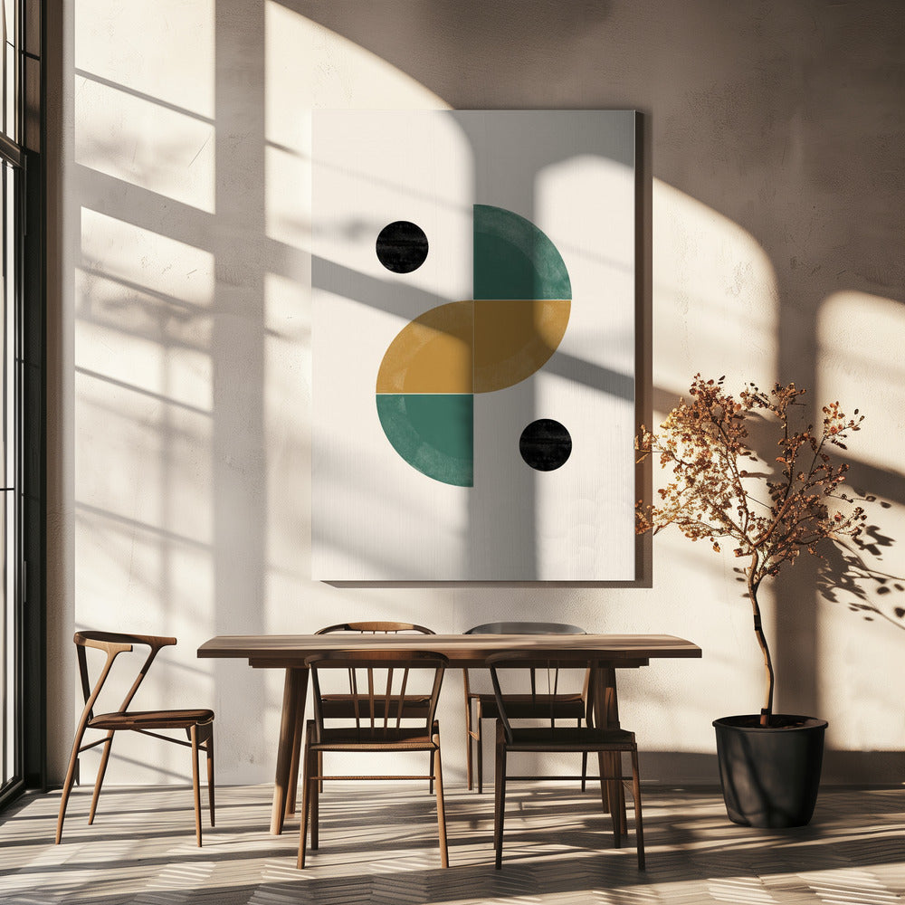 Geometrische Harmonie | Leinwand