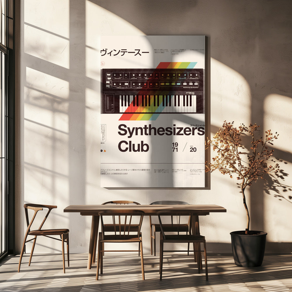 Synthe Club | Leinwand