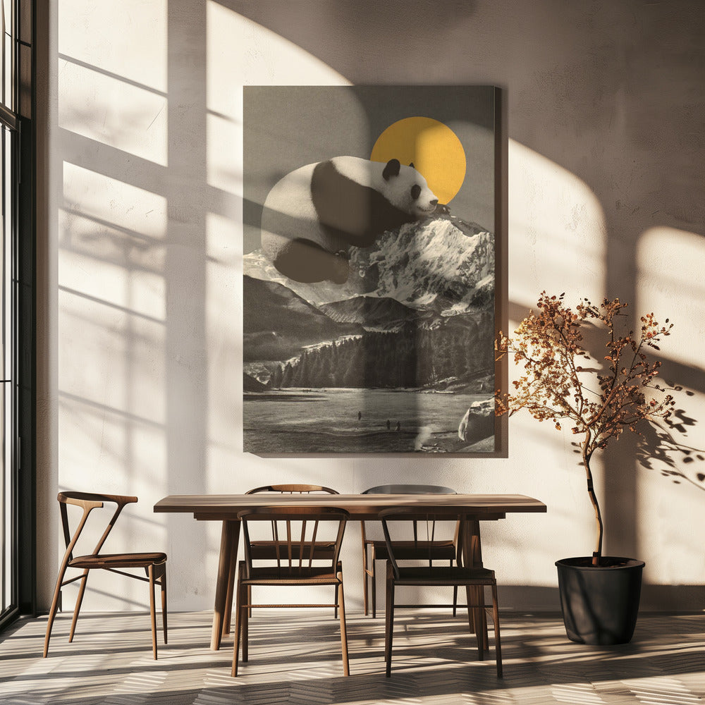Giant Panda Nap | Canvas