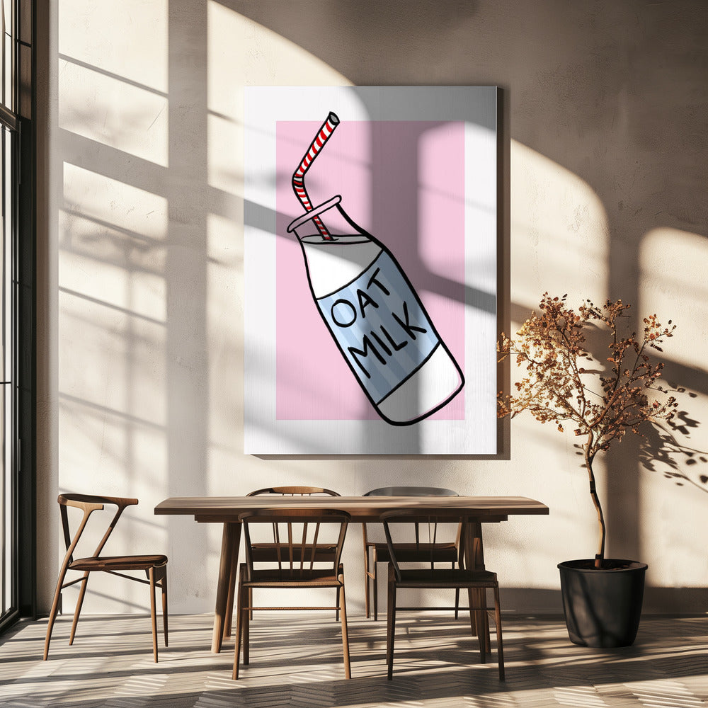 Oat Milk Delight | Canvas