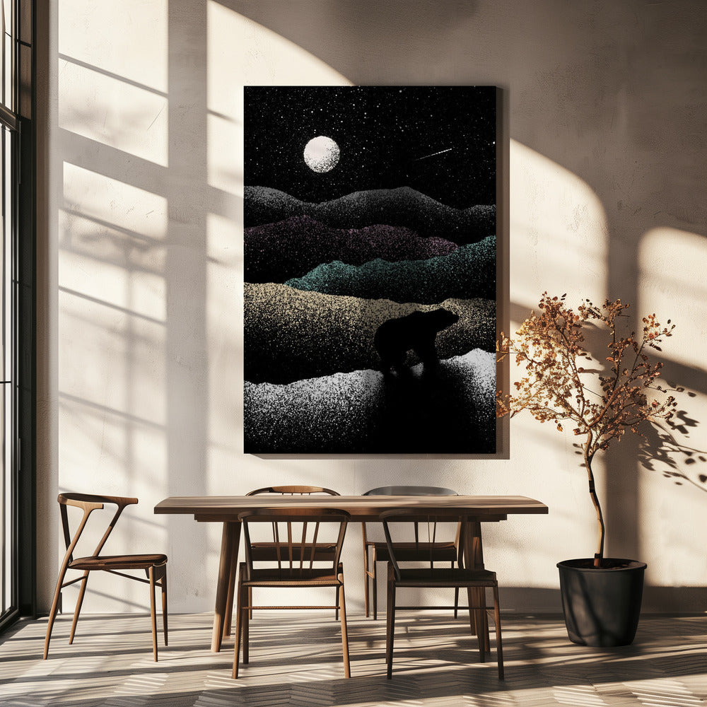 Wandering Bear | Canvas