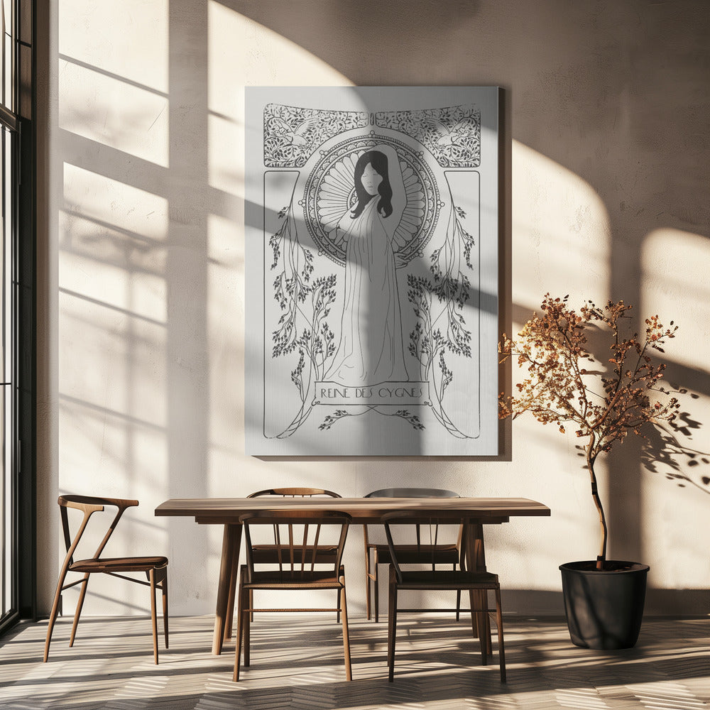 Reine Des Cygnes Nº1 | Canvas