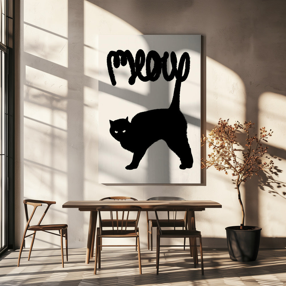 Miau | Leinwand