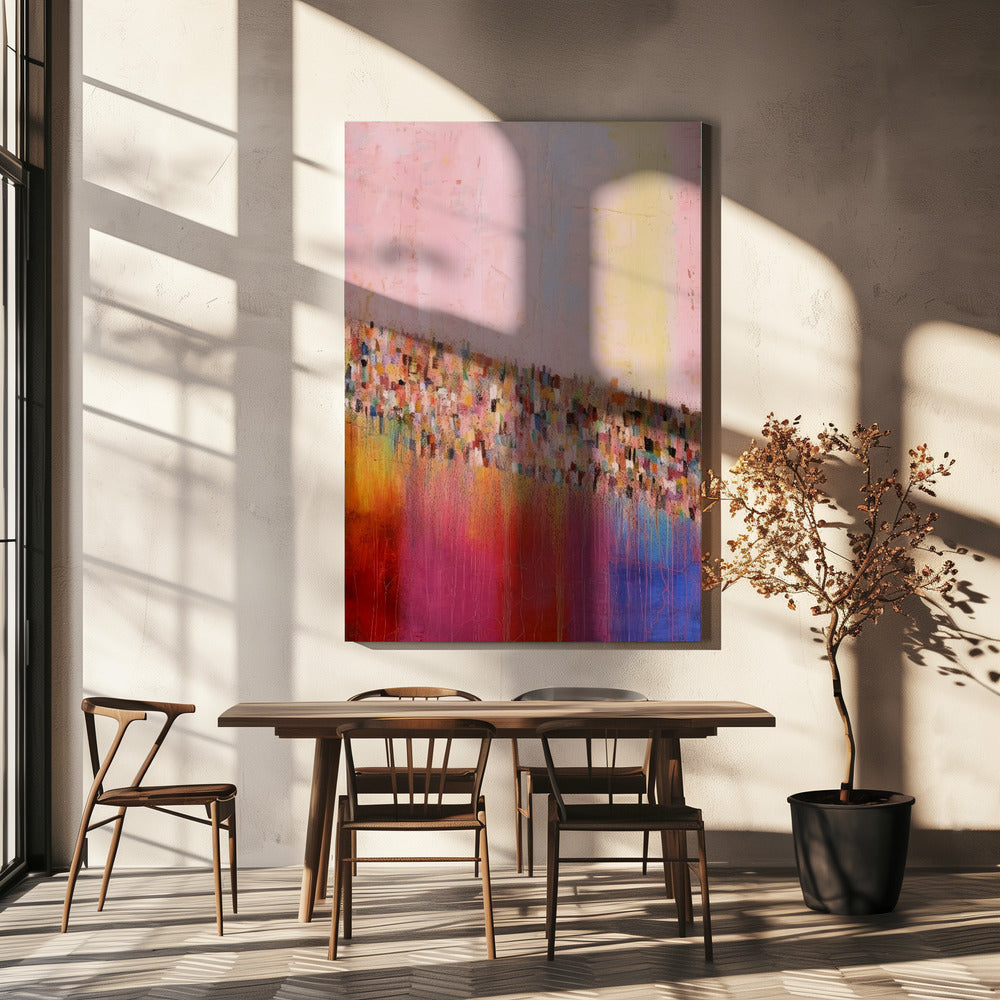 Colorful Cascade | Canvas