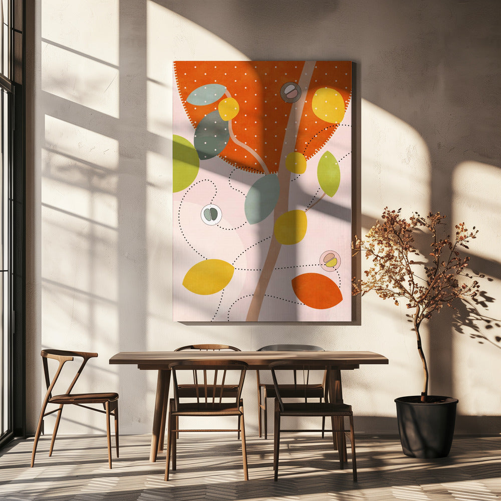 Friendly Colors Hilma 5 | Canvas