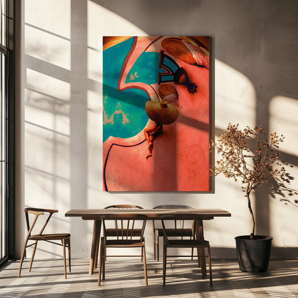 Poolside | Leinwand