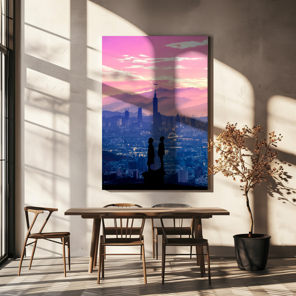 Anime-Liebe | Leinwand