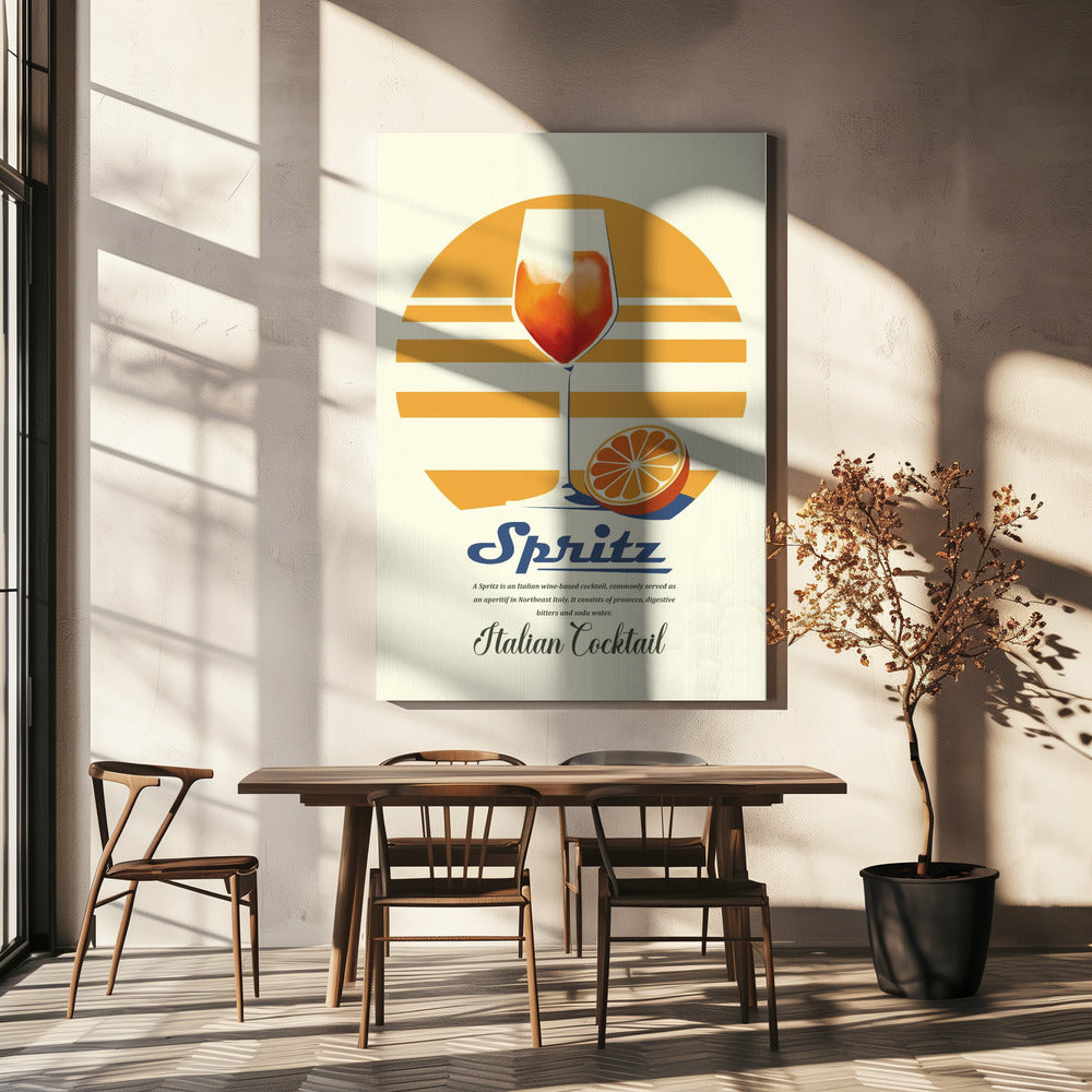 Spritz summer print | Canvas
