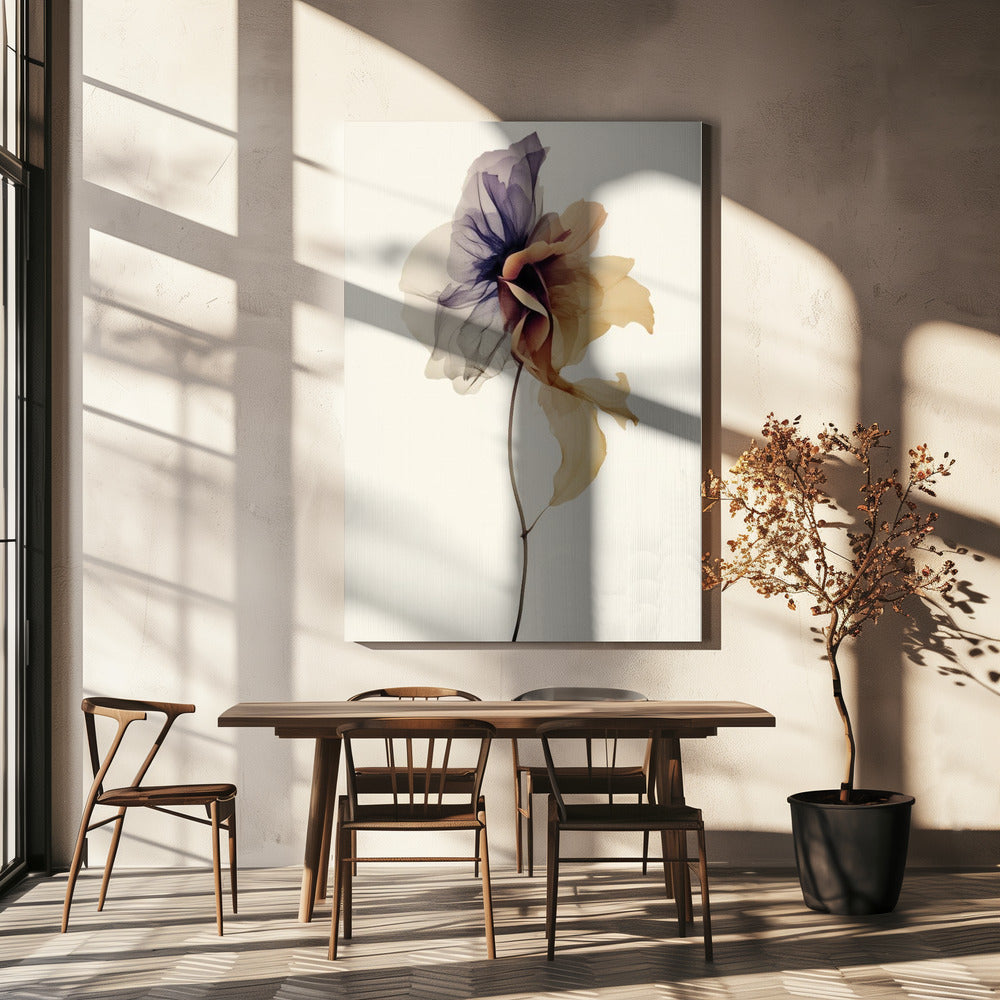 Chiffonblume | Leinwand