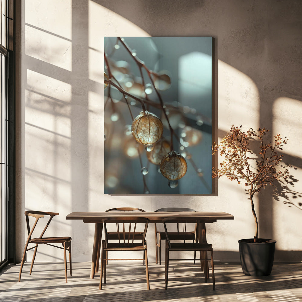 Taufrische Eleganz | Leinwand