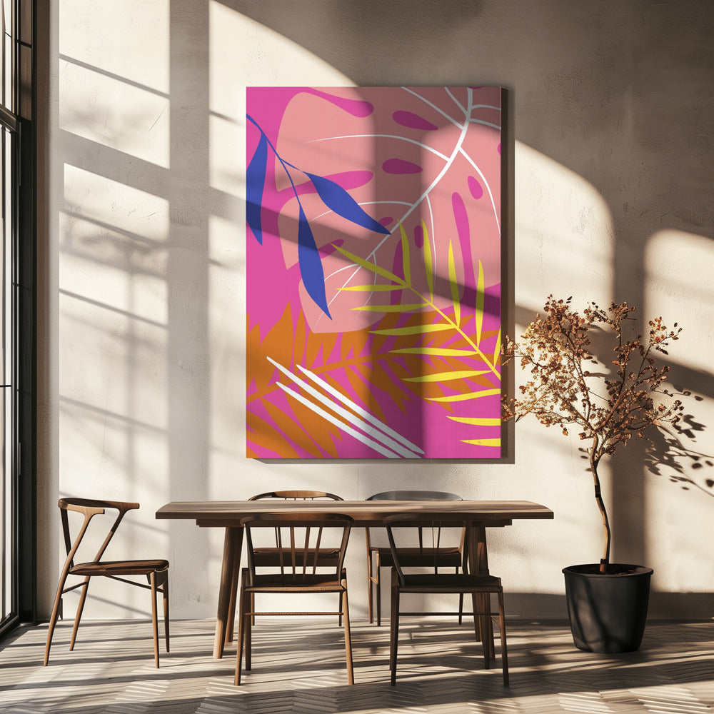 Tropical Leaves | Canvas
