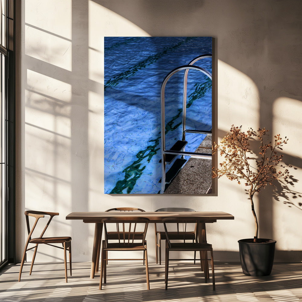 Poolside Reflections | Canvas
