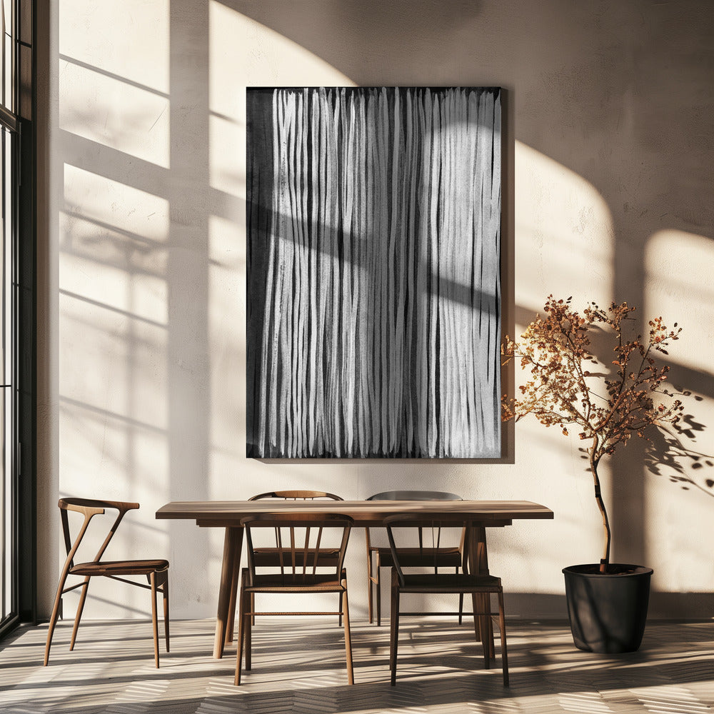 Monochrome Harmonie | Leinwand