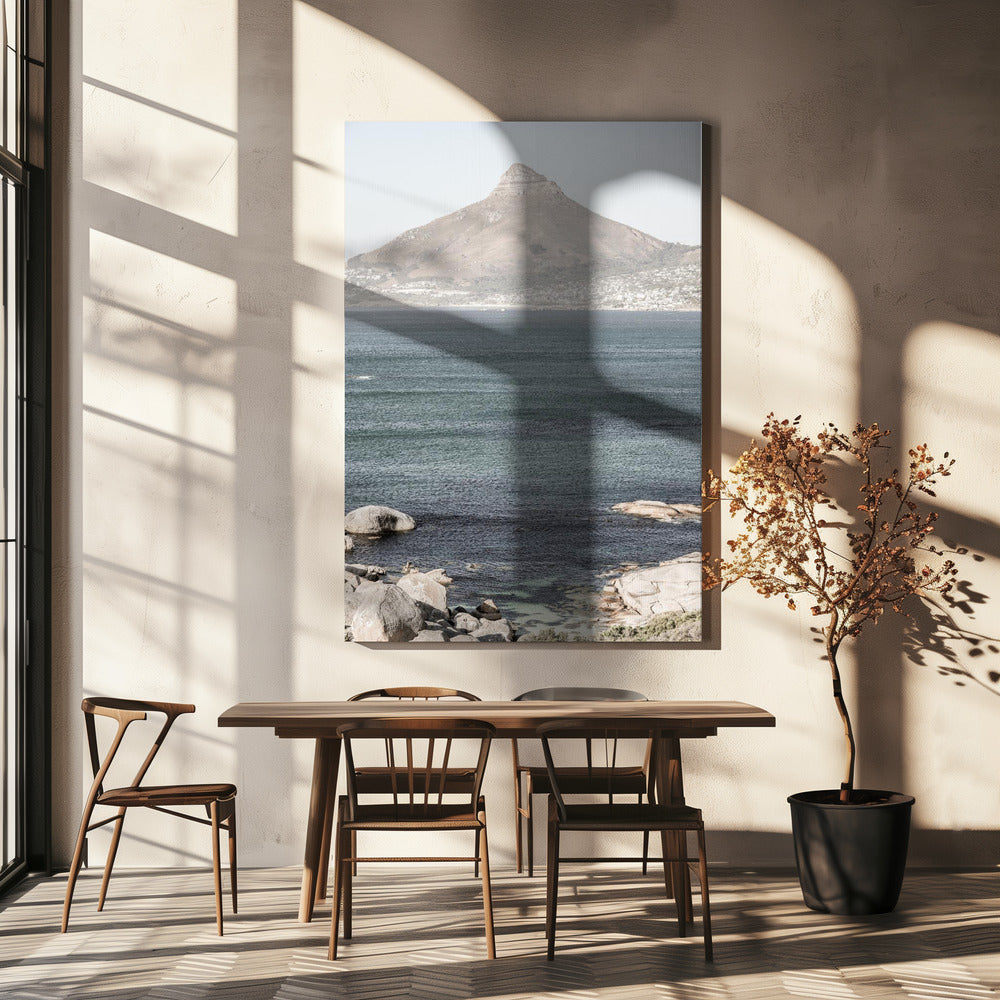 Ruhiger Bergblick | Leinwand