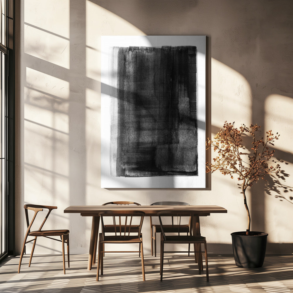 Monochrome Tiefen | Leinwand