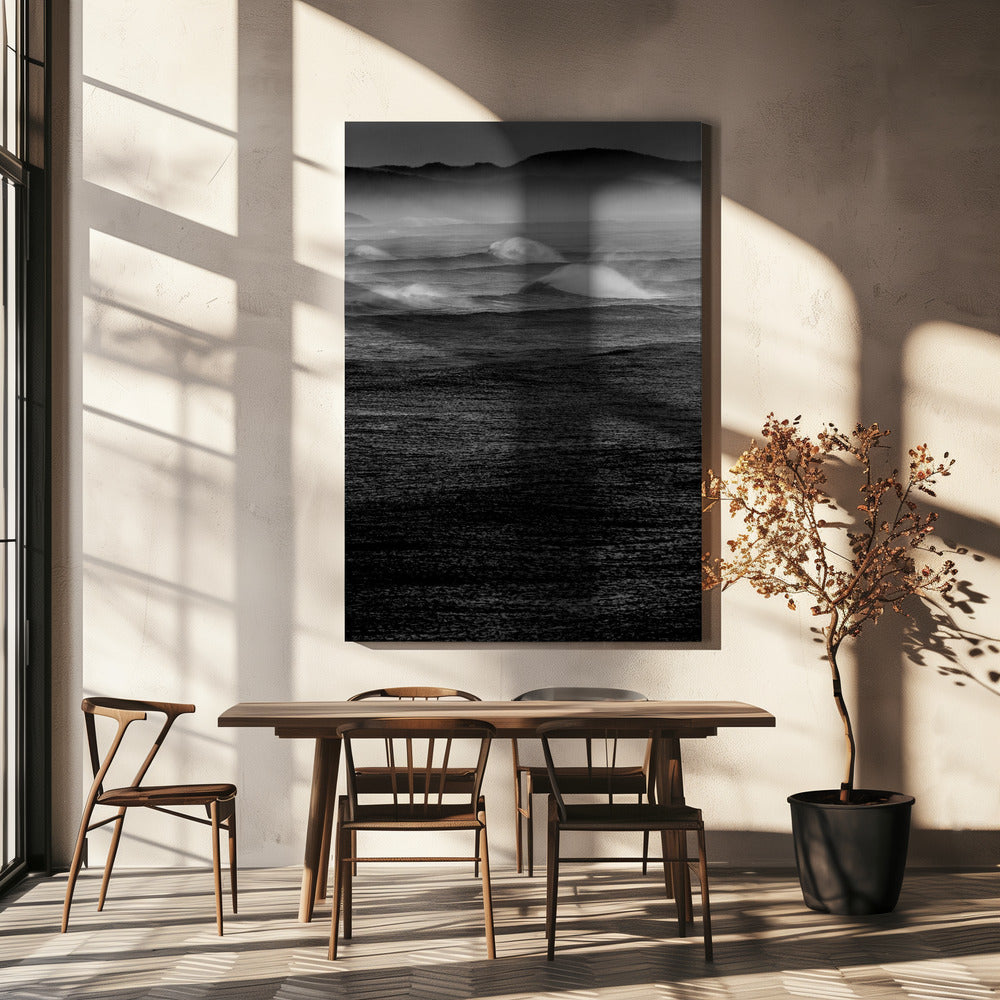 Ätherische Wellenlandschaft | Leinwand