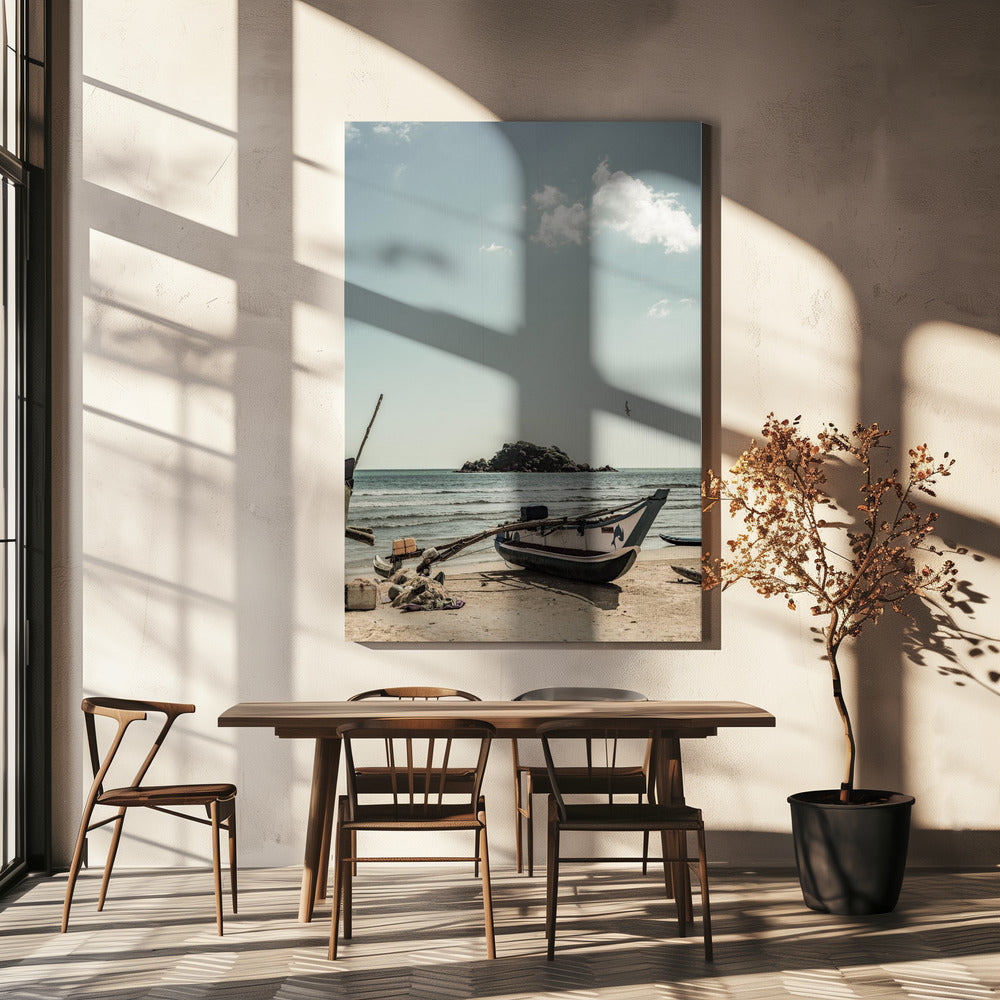 Gelassenheit am Meer | Leinwand