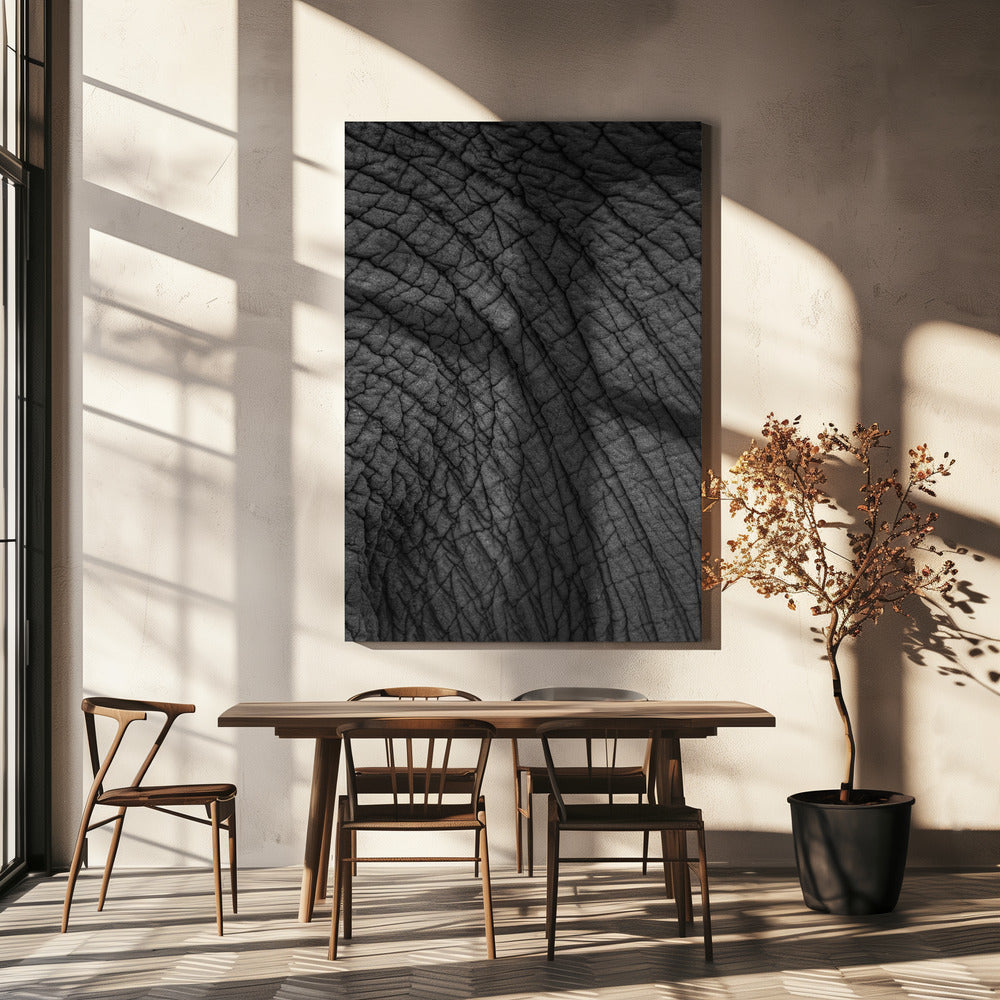 Elefanten-Wandteppich | Leinwand