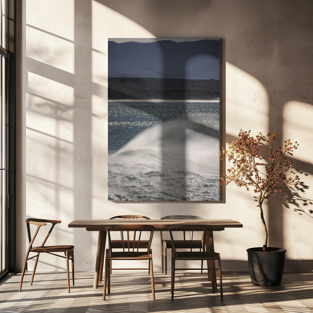 Ruhiges Küstenkunstwerk | Leinwand