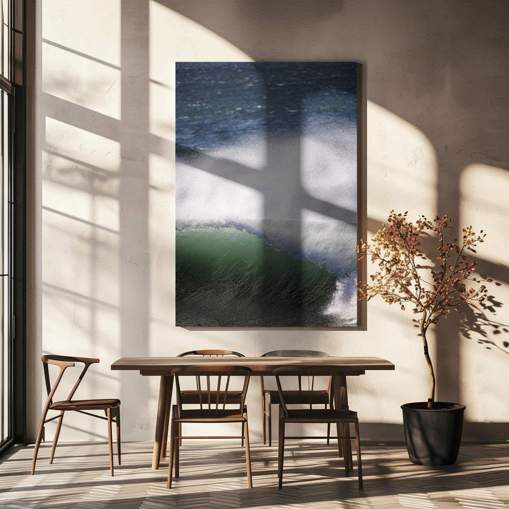 Dynamische Meereswelle | Leinwand