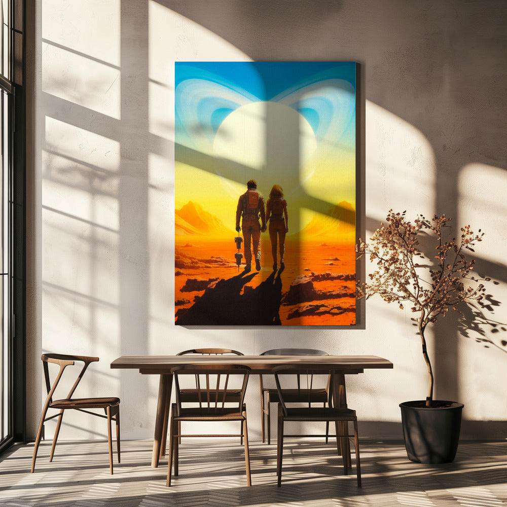Saturn Liebe | Leinwand