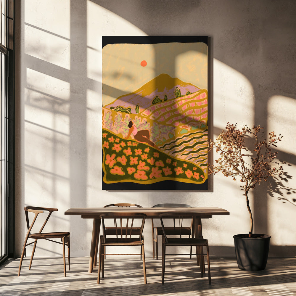 Blumenfeld | Leinwand