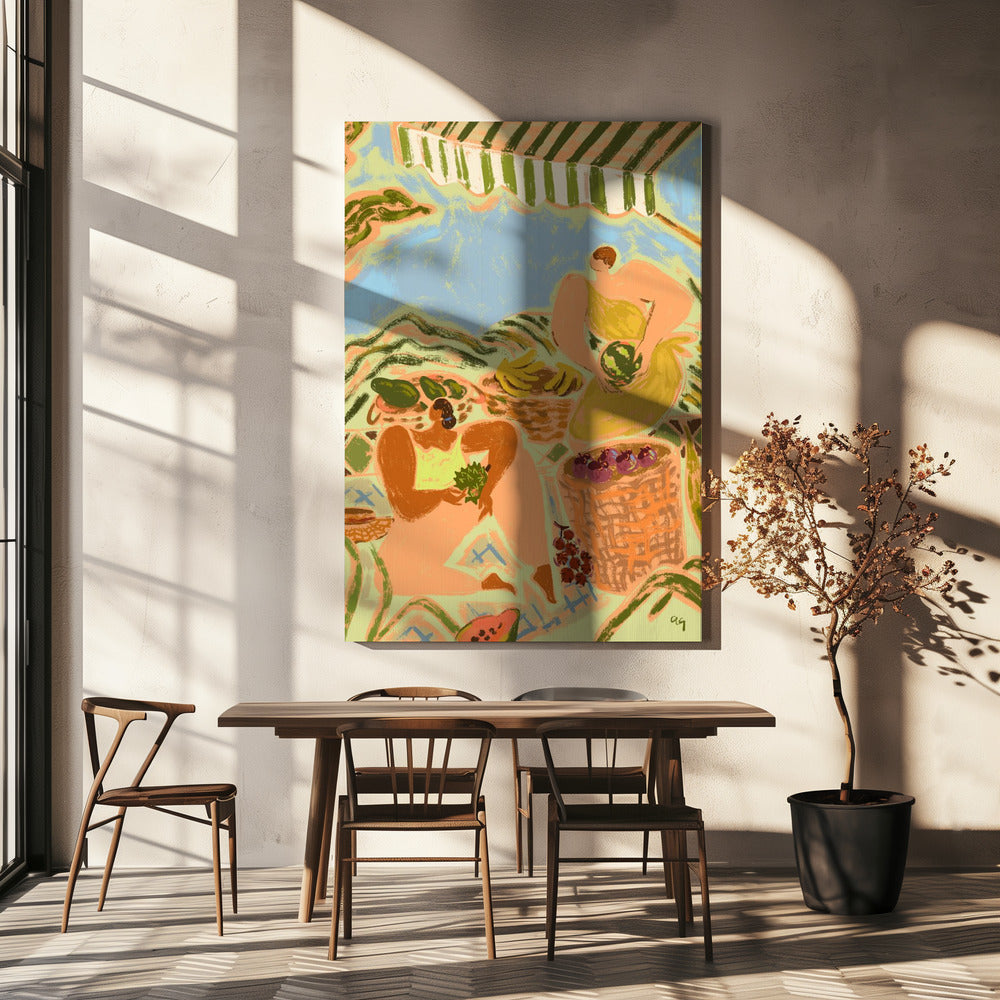Obstständer | Leinwand