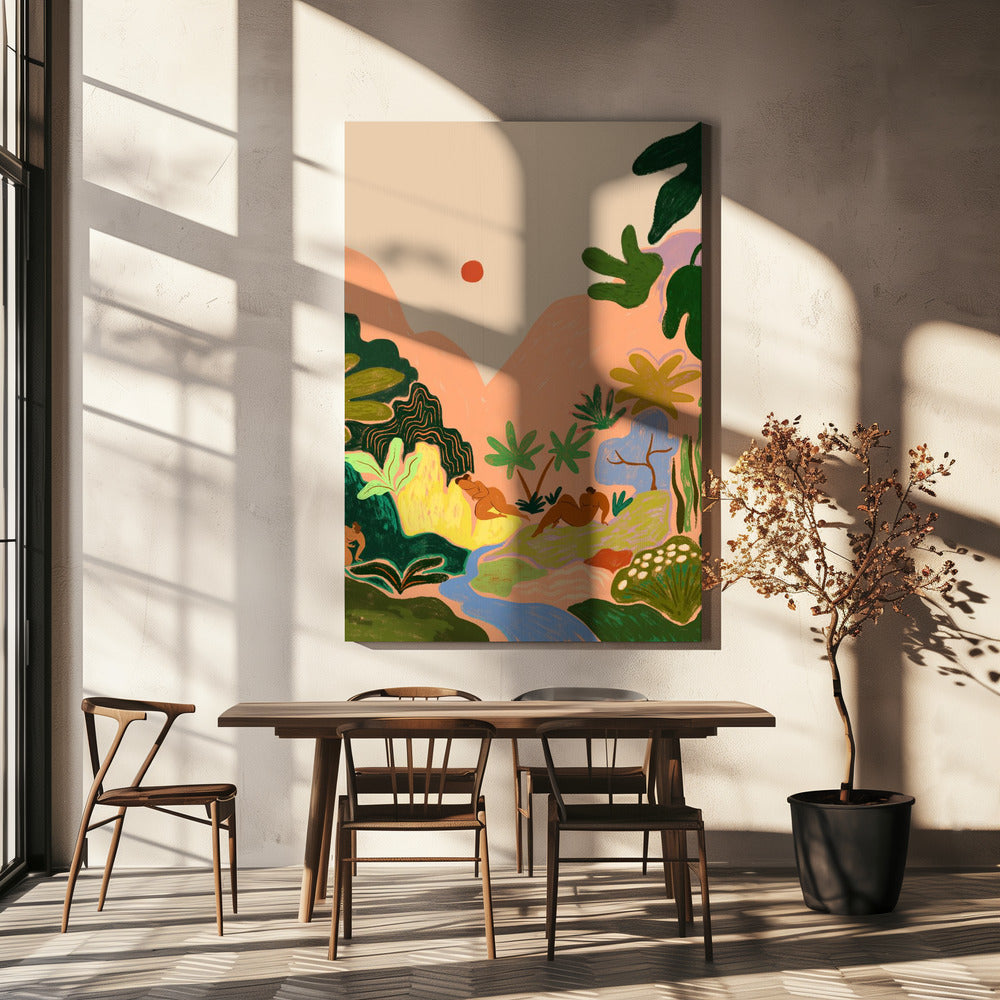 Lost In Paradise Nr. 2 | Leinwand