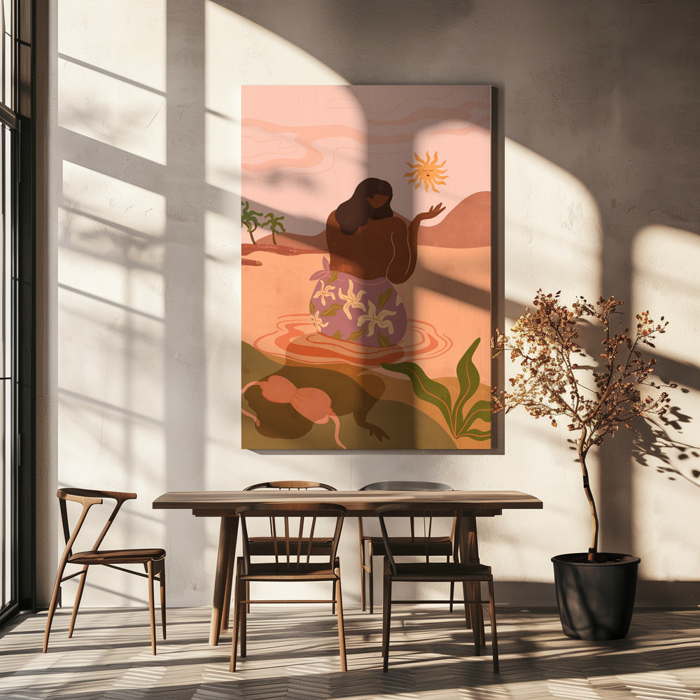 Sonnenuntergang | Leinwand