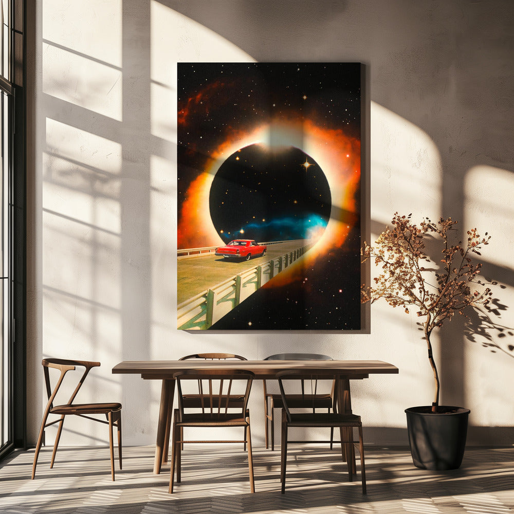 Eine Weltraumreise beginnt | Leinwand