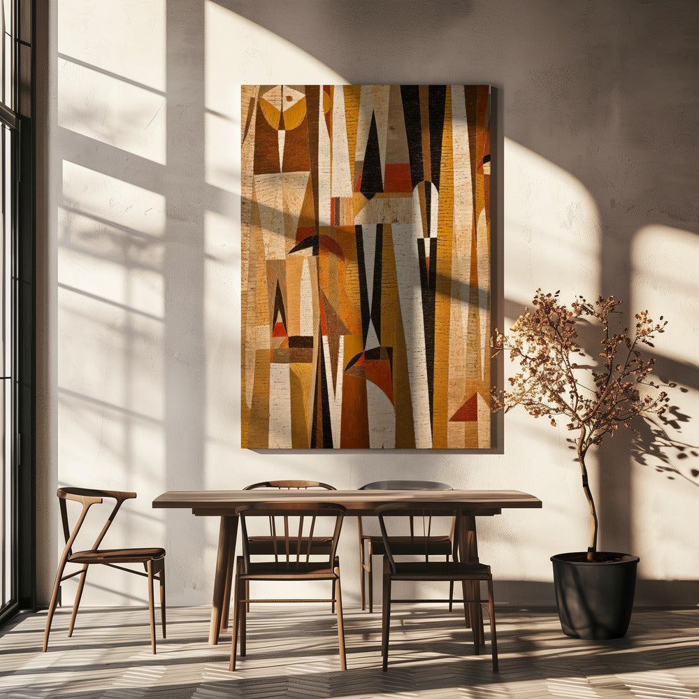 Geometrische Harmonie | Leinwand