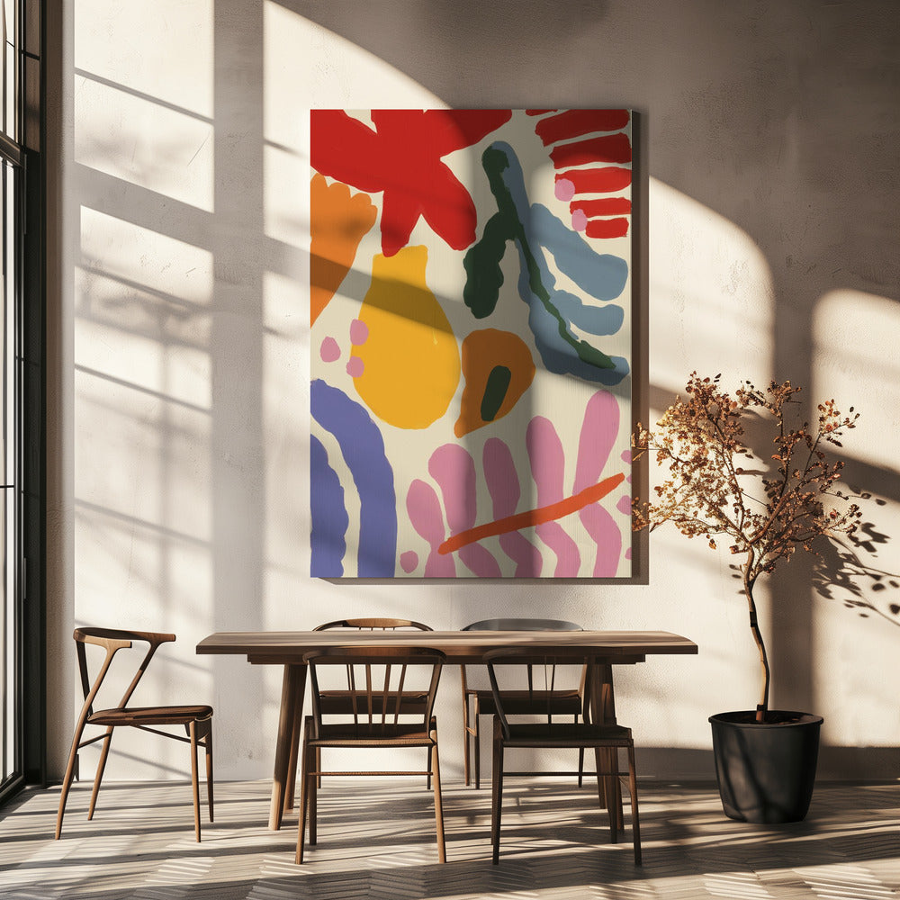 Lebendige Formen | Leinwand
