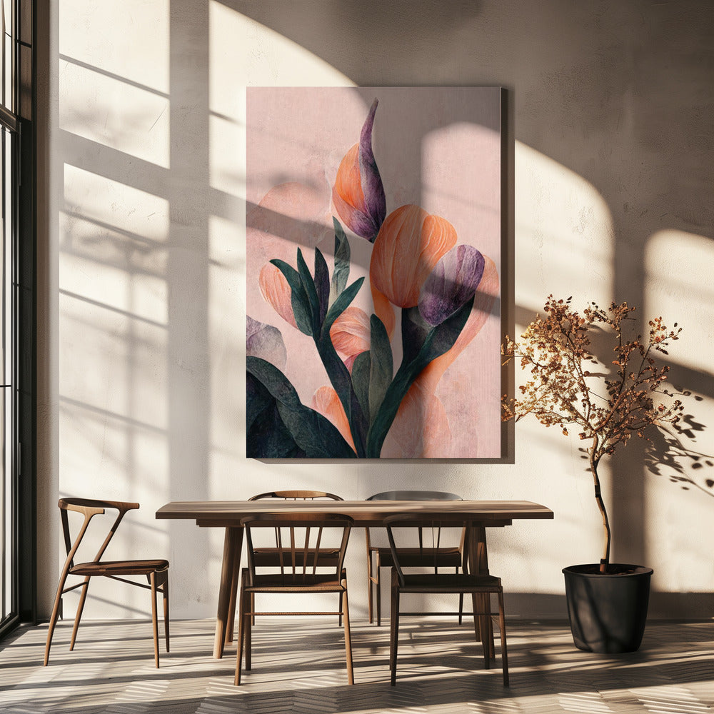 Blüten in Harmonie | Leinwand