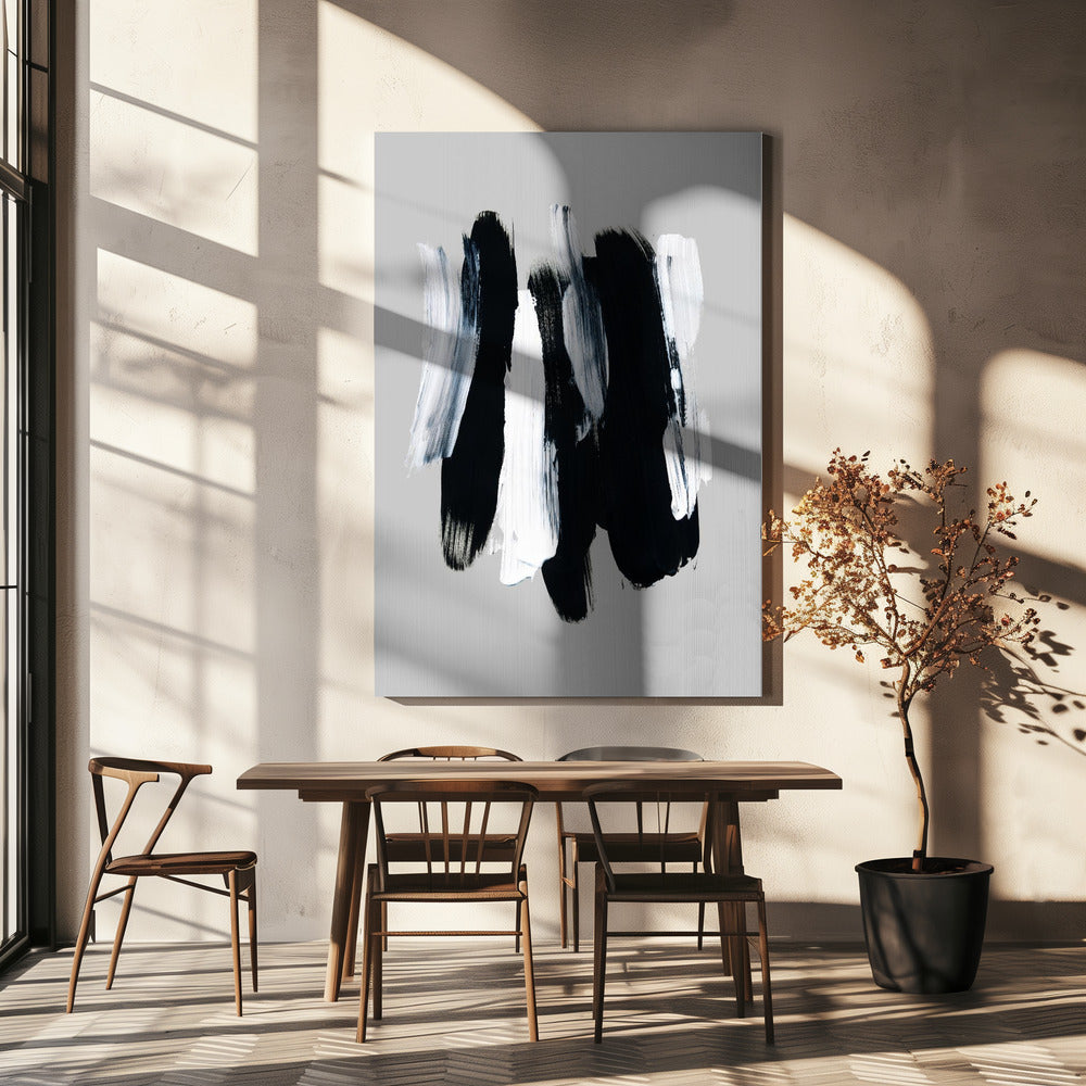 Abstrakte Pinselstriche 12 300dpi | Leinwand