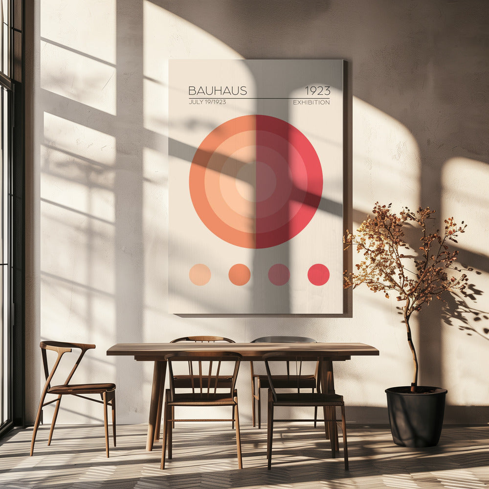 Bauhaus Circles | Canvas