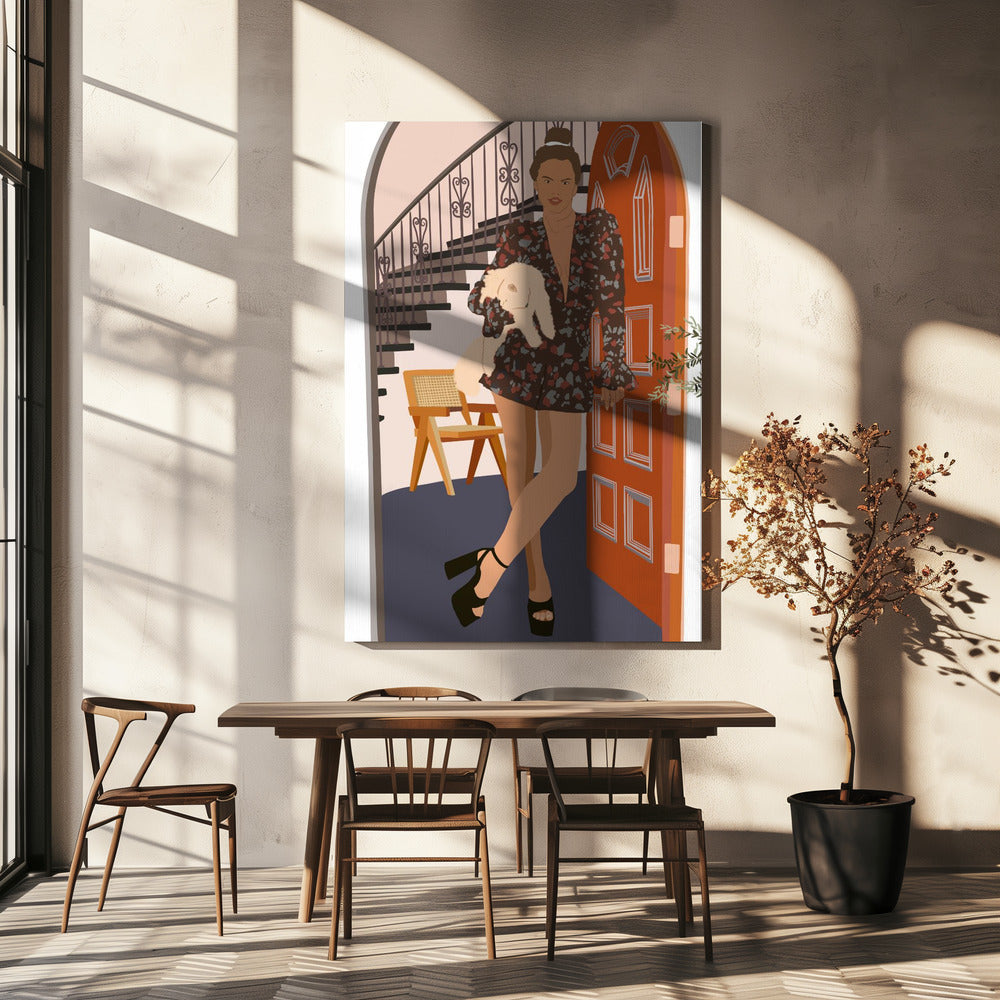 Chic Arrival | Canvas