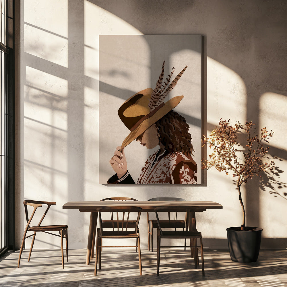 Feathered Elegance | Canvas