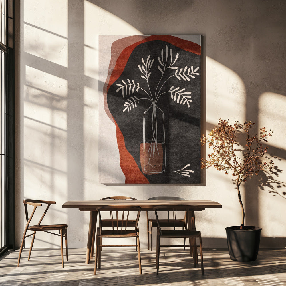 Botanische Harmonie | Leinwand