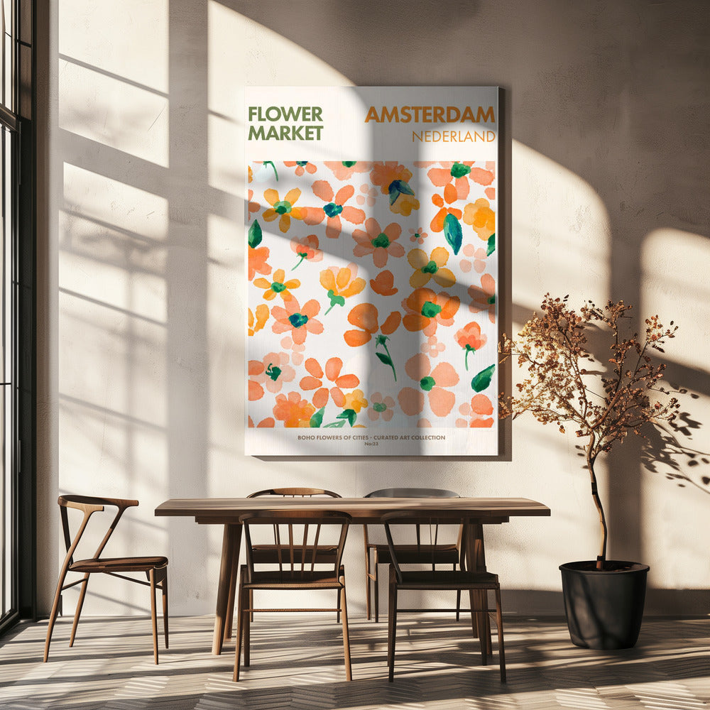 „Lebendige Blüten“ | Leinwand
