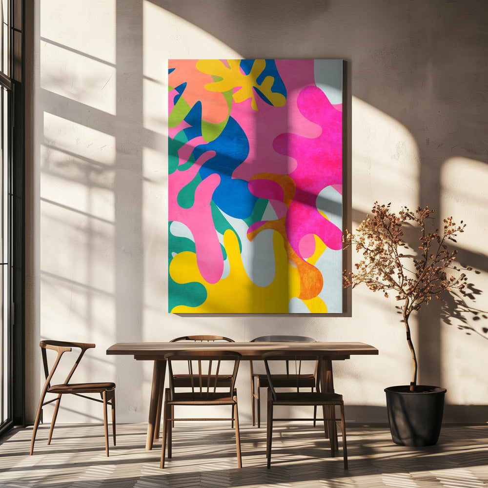 Matisse inspired cut out | Canvas