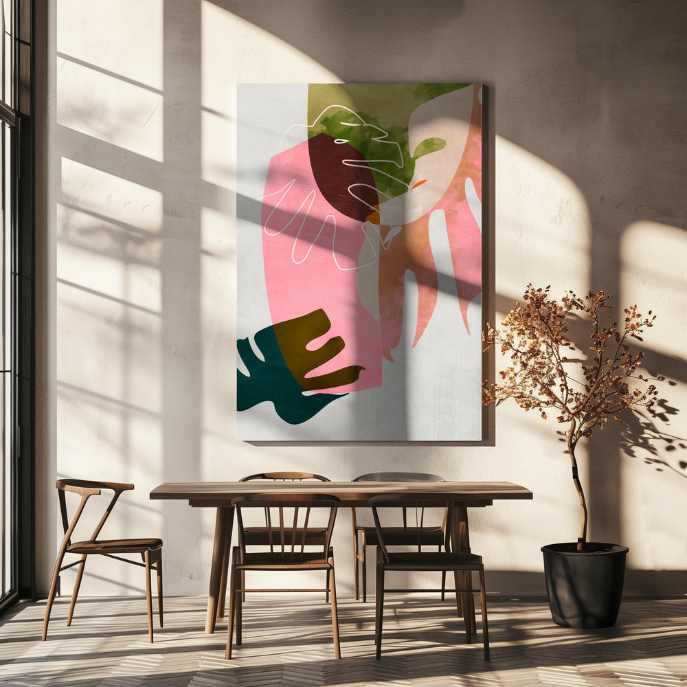 Leaves cut out | Canvas