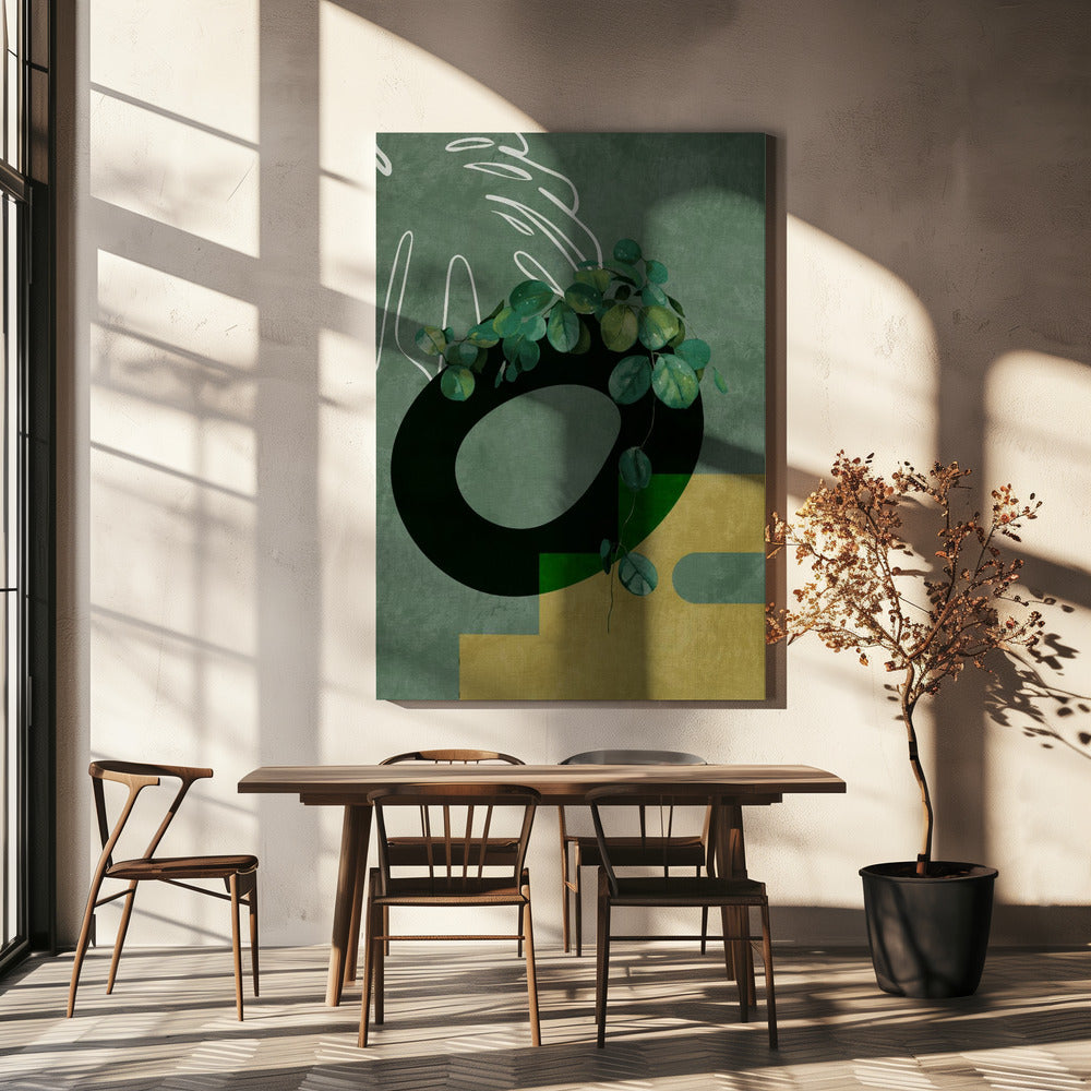 Leaves More 4 Greenery | Canvas