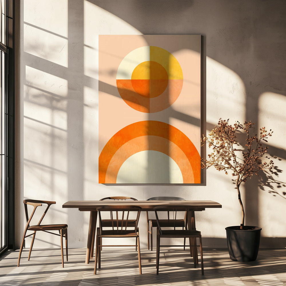 Spring Mid Rhapsody Orange 2 | Canvas