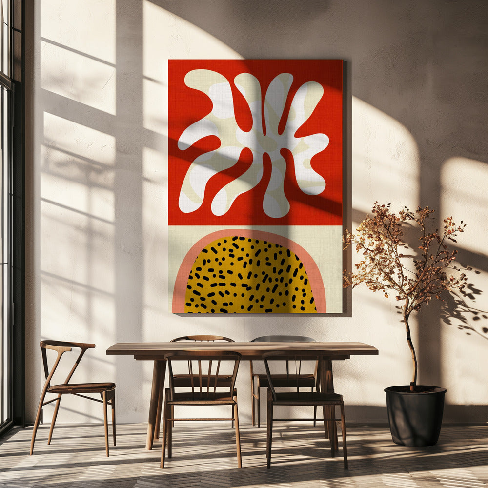 Mid Century Cut Outs | Canvas