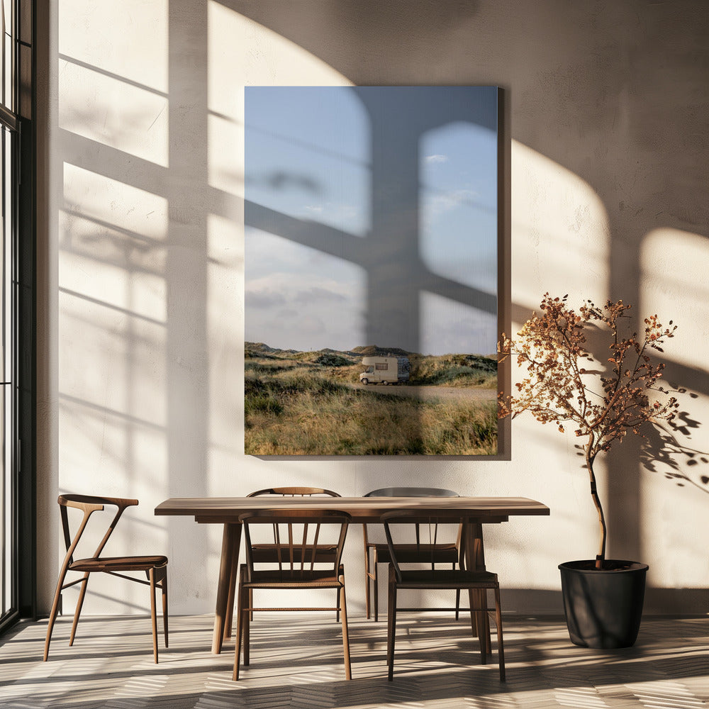 Caravan In the Dunes | Canvas