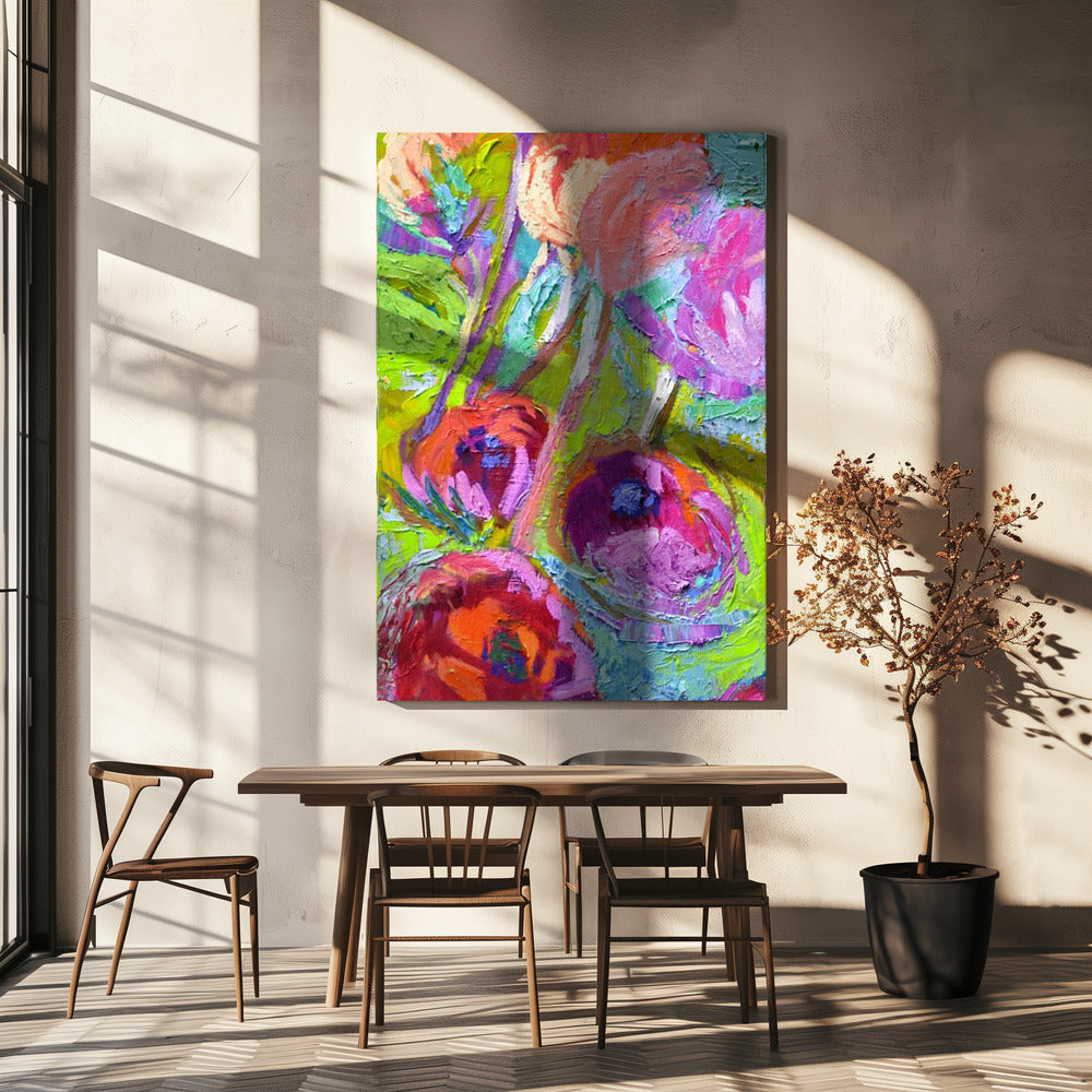 Botanische Ausstrahlung | Leinwand