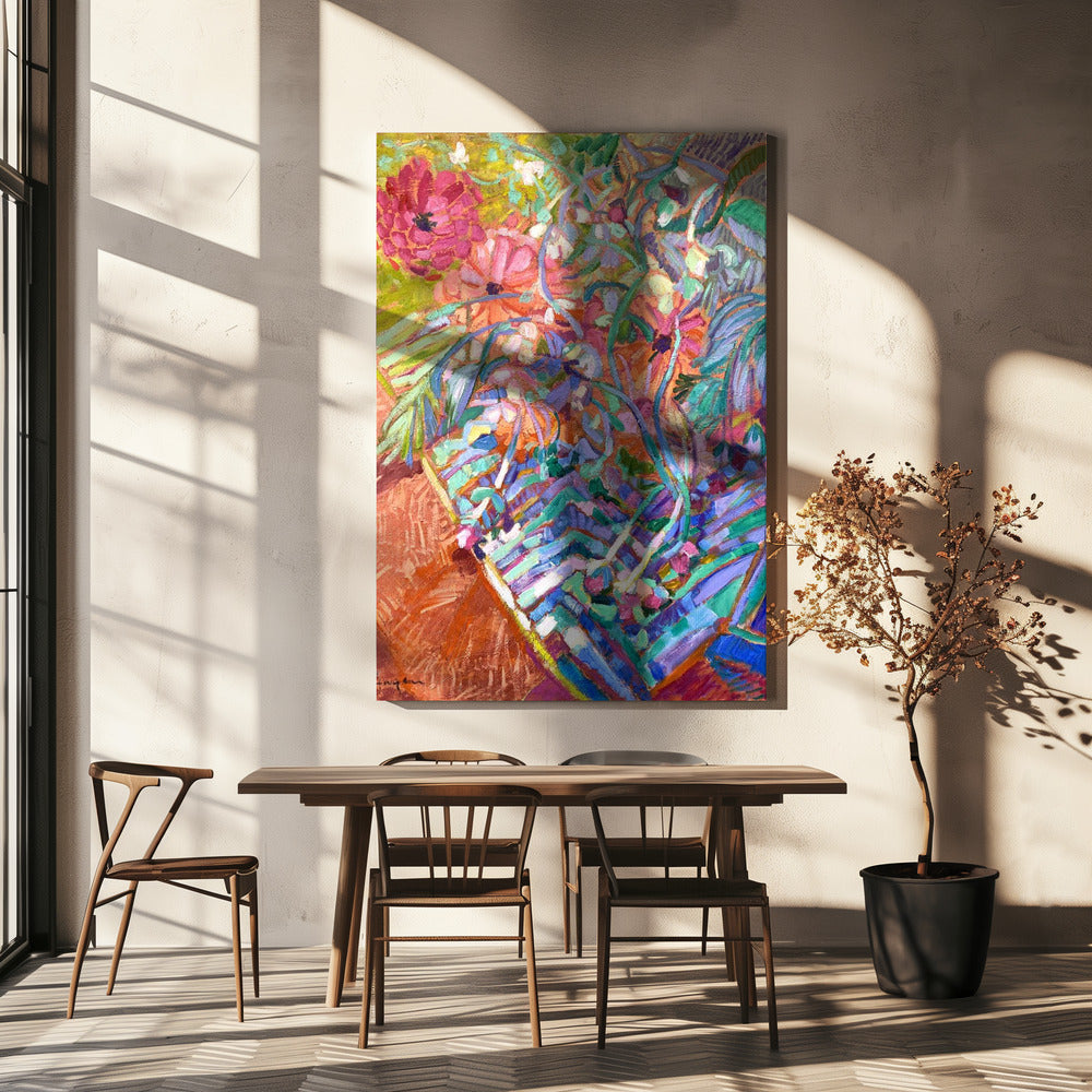 Botanische Ausstrahlung | Leinwand