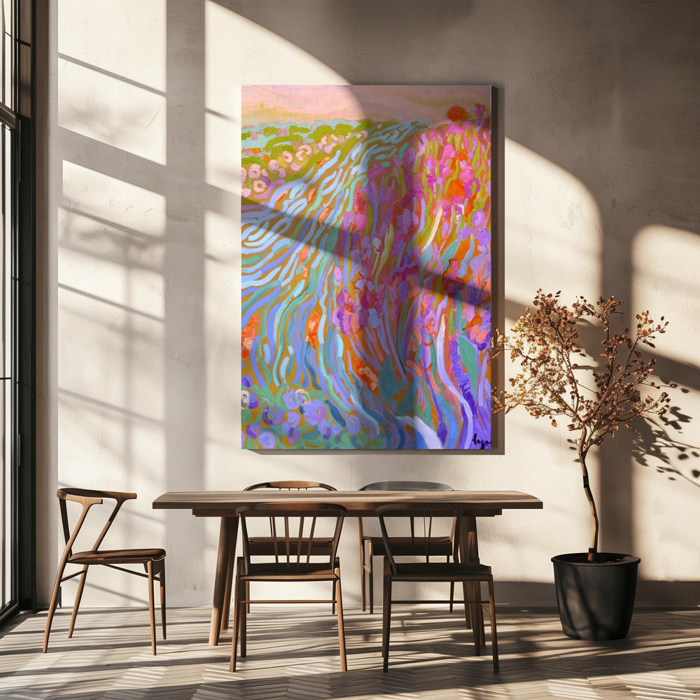 Naturinspirierte Landschaft | Leinwand